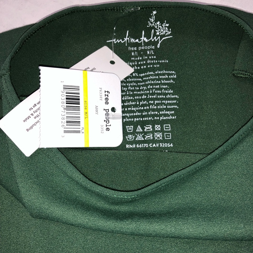 🆕🌈 Free People Feels Right Thong Bodysuit• NWT - Picture 8 of 8